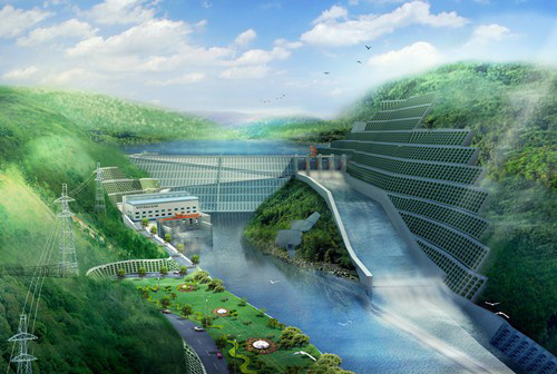 广东老挝南塔河1号水电站项目
